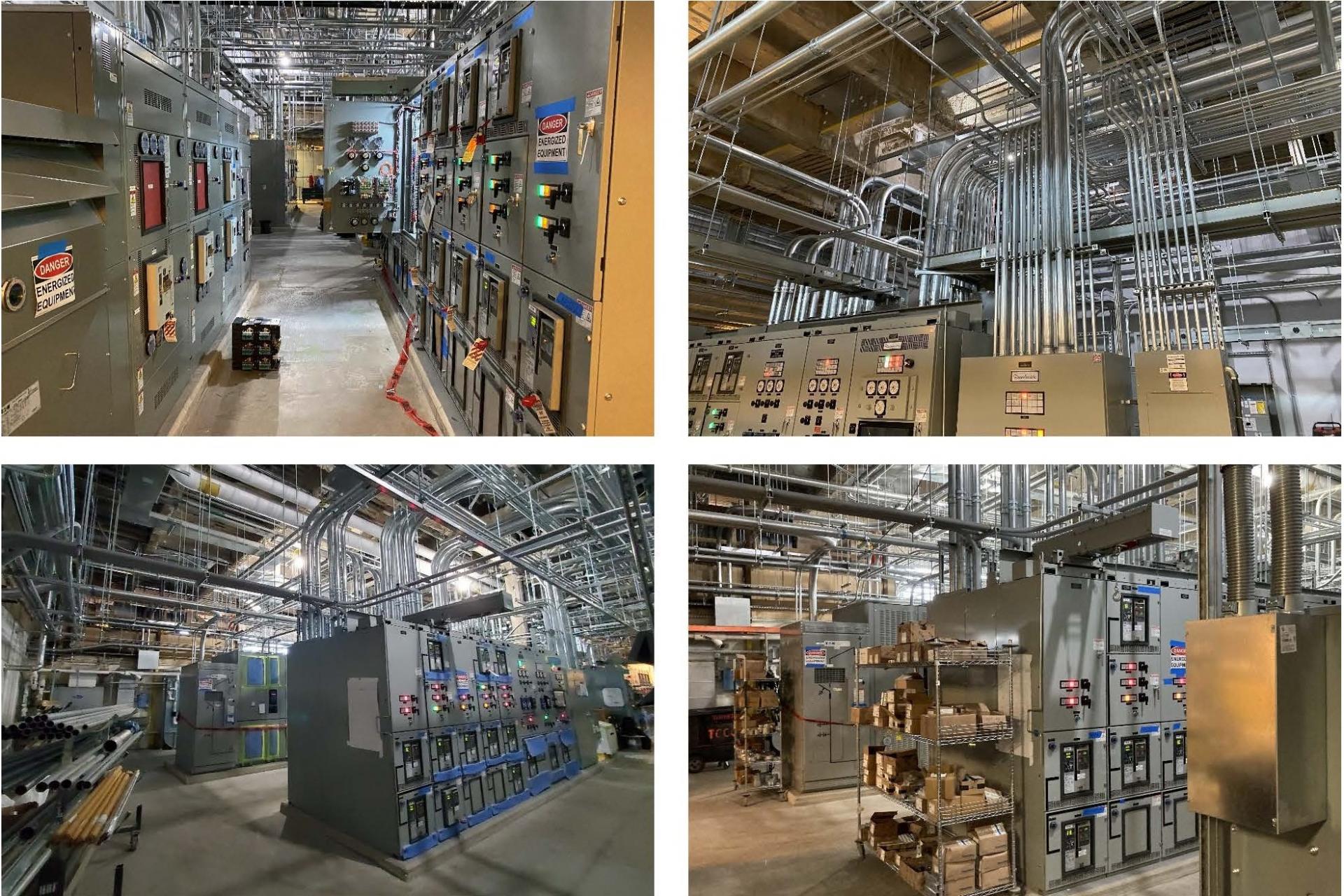 Electrical equipment fit-out